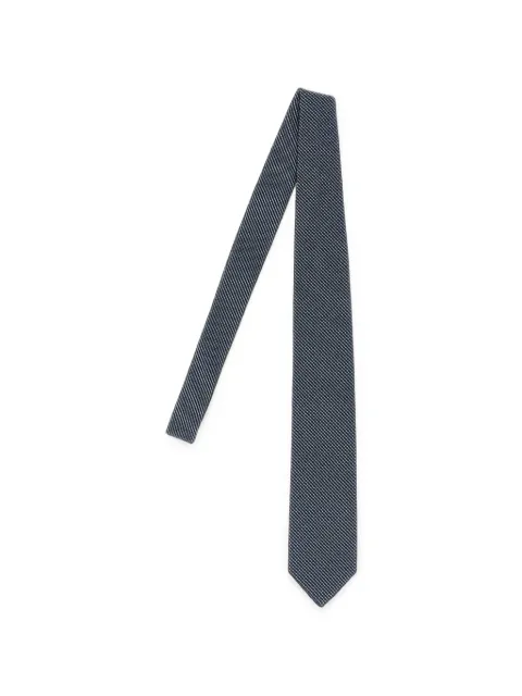 Brioni jacquard geometric-pattern tie