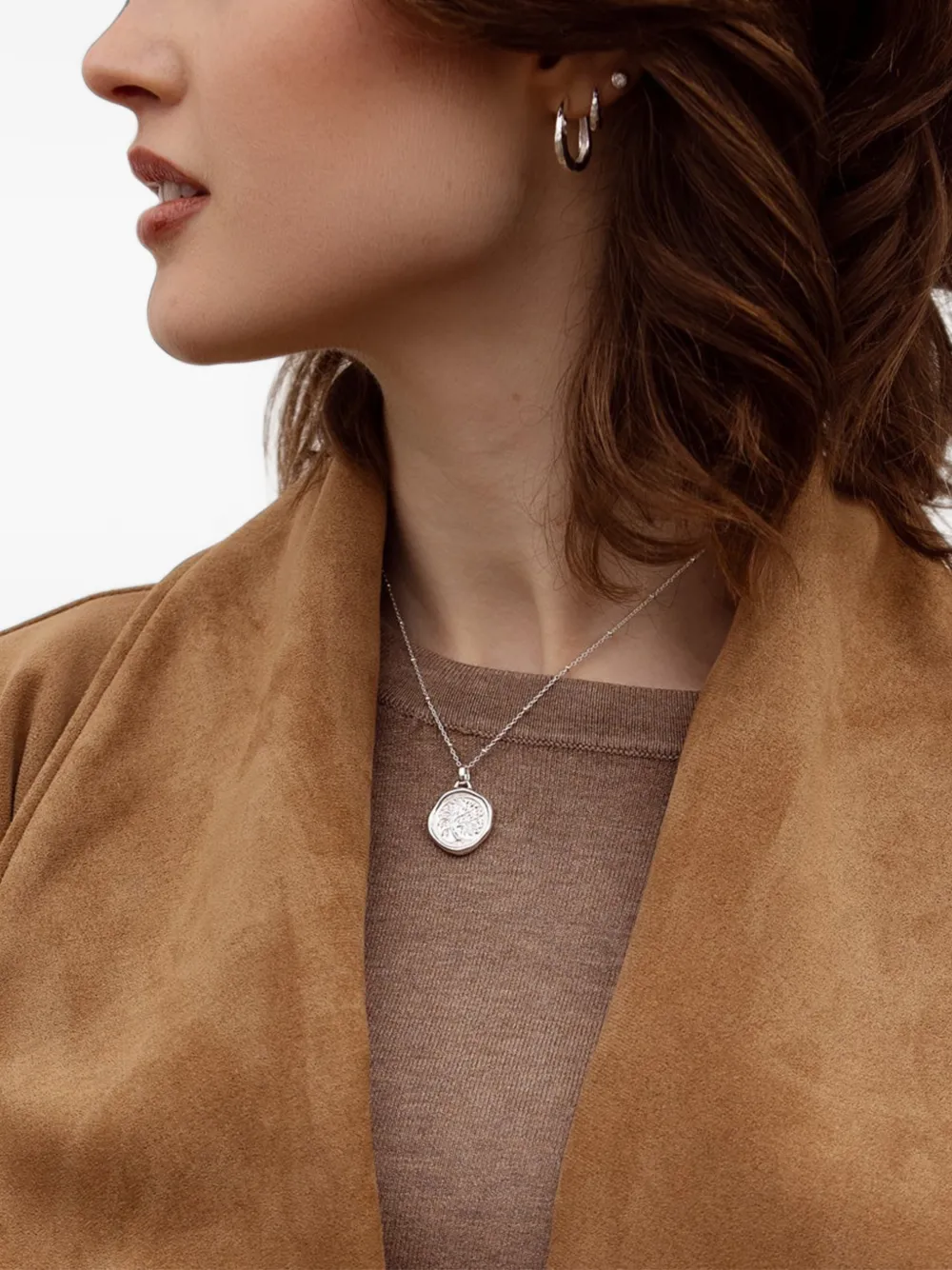 DOWER AND HALL small hoop earrings