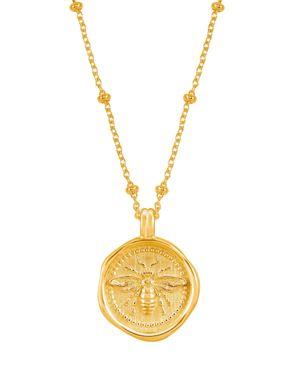 DOWER AND HALL Queen Bee Talisman necklace