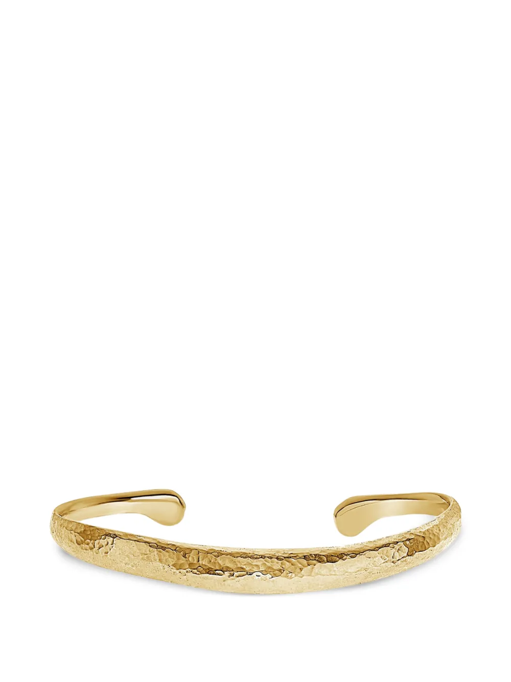 DOWER AND HALL Nomad hammered cuff bangle