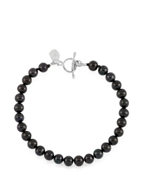 DOWER AND HALL pearl sterling silver bracelets