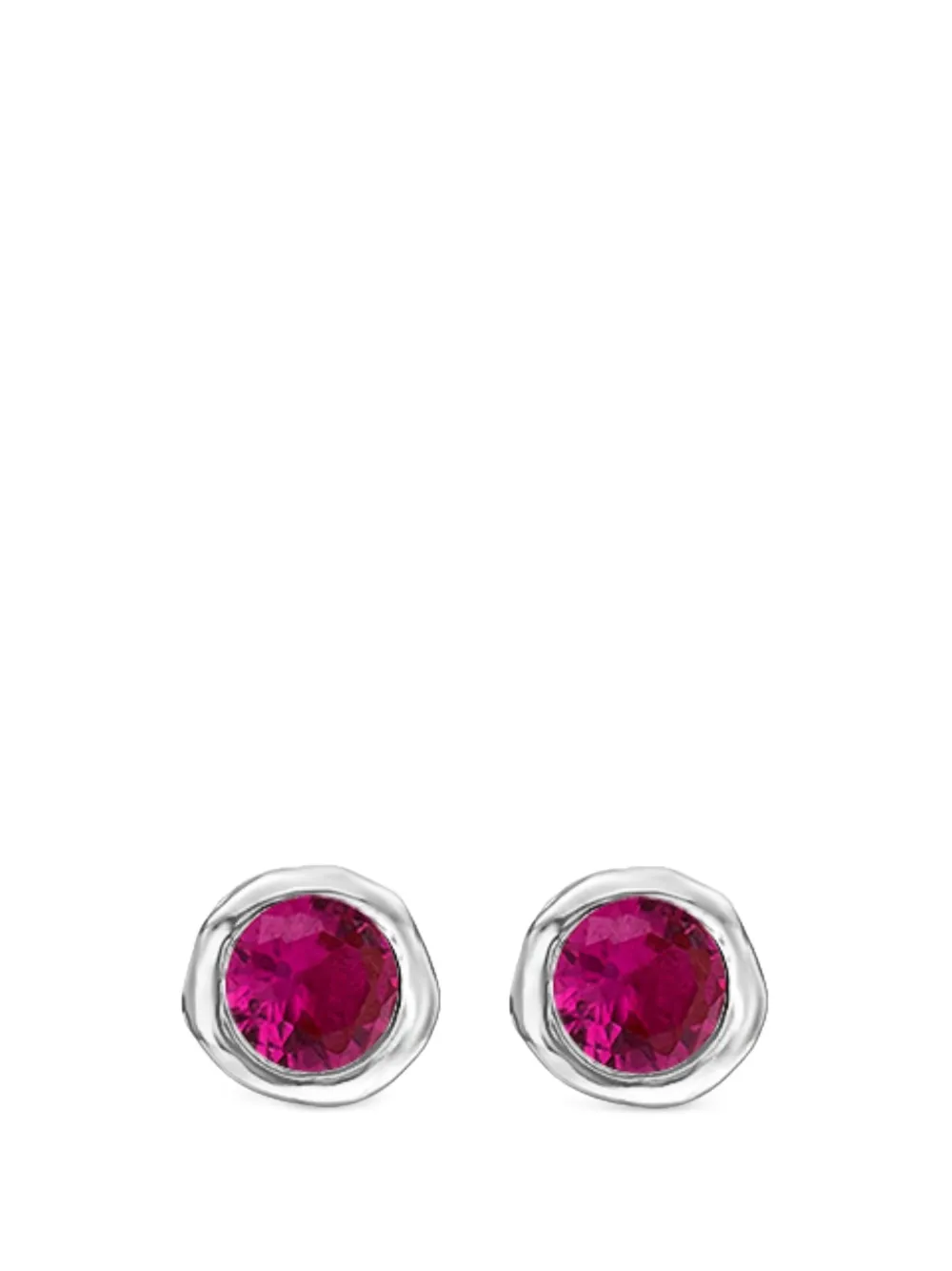 DOWER AND HALL Dewdrop ruby earrings · OS