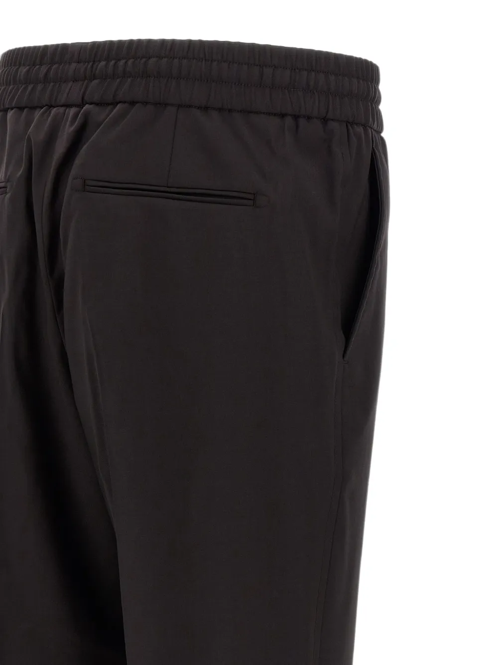 Brioni Asolo broek met trekkoord Zwart