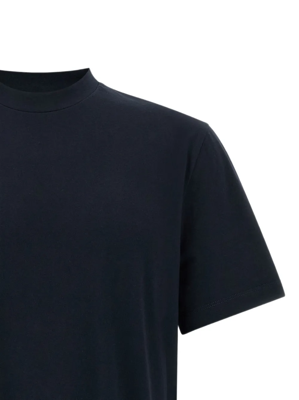 Brioni T-shirt met geborduurd logo Blauw