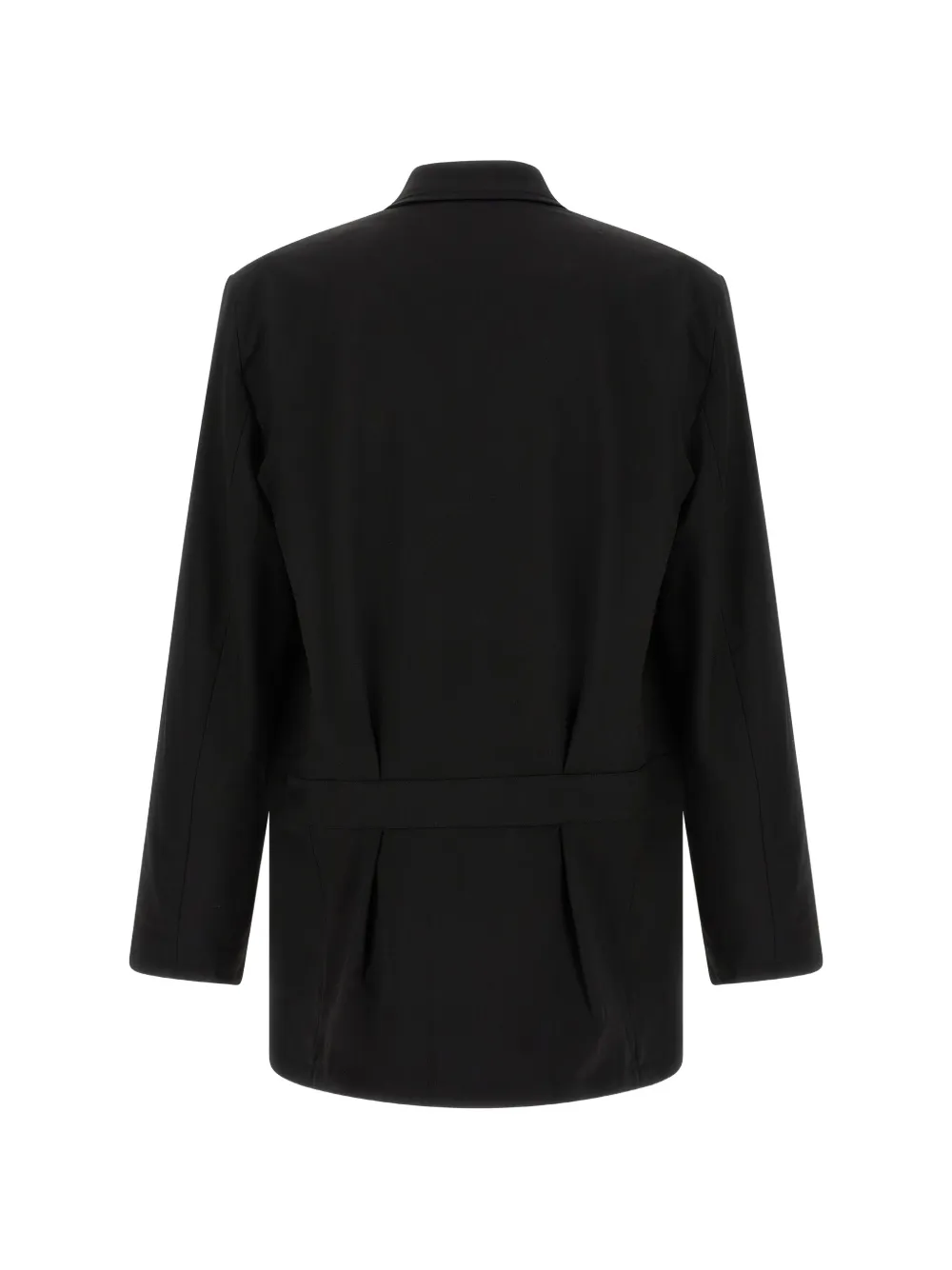 Y-3 Chore wollen jas Zwart