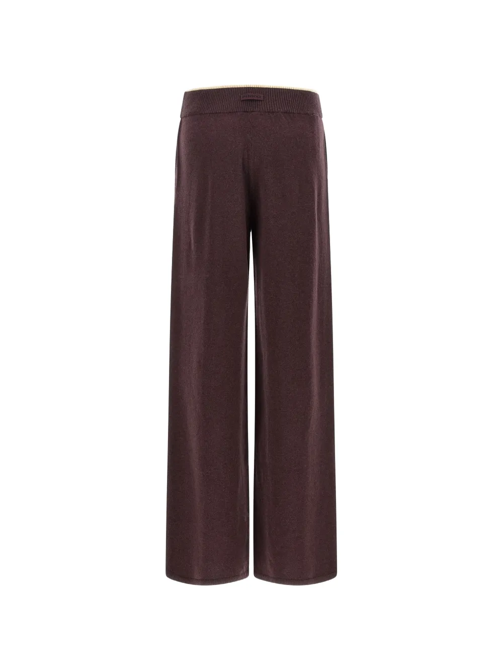 PINKO Broek met logopatch Bruin