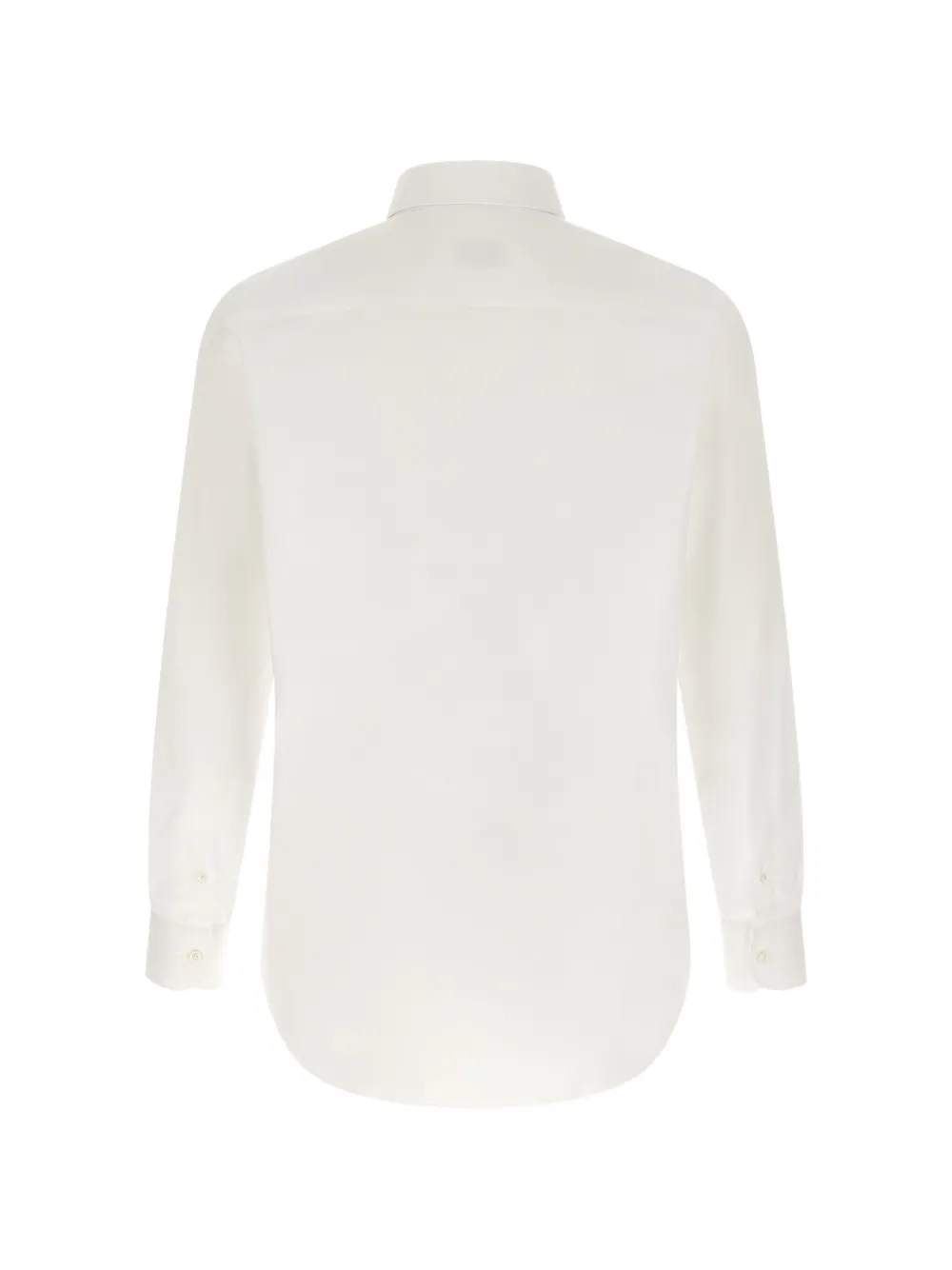 Brioni Clark overhemd met franse kraag Wit