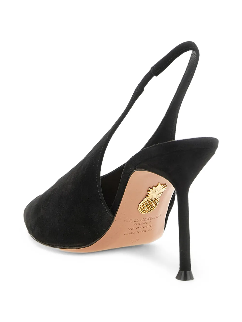 Aquazzura Voltaire slingback pumps Zwart