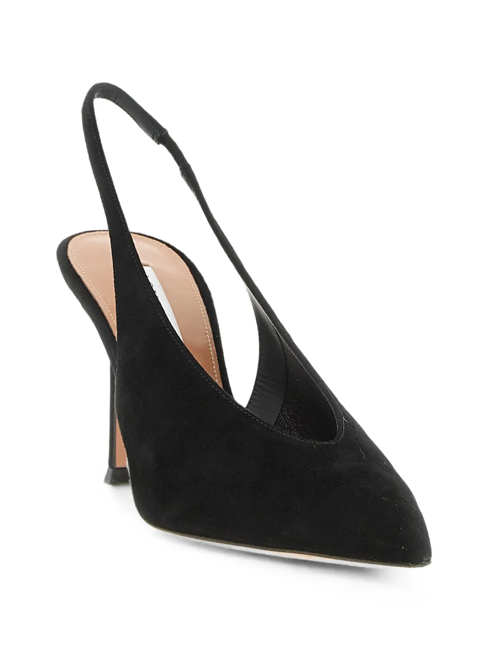 Aquazzura Voltaire slingback pumps Zwart