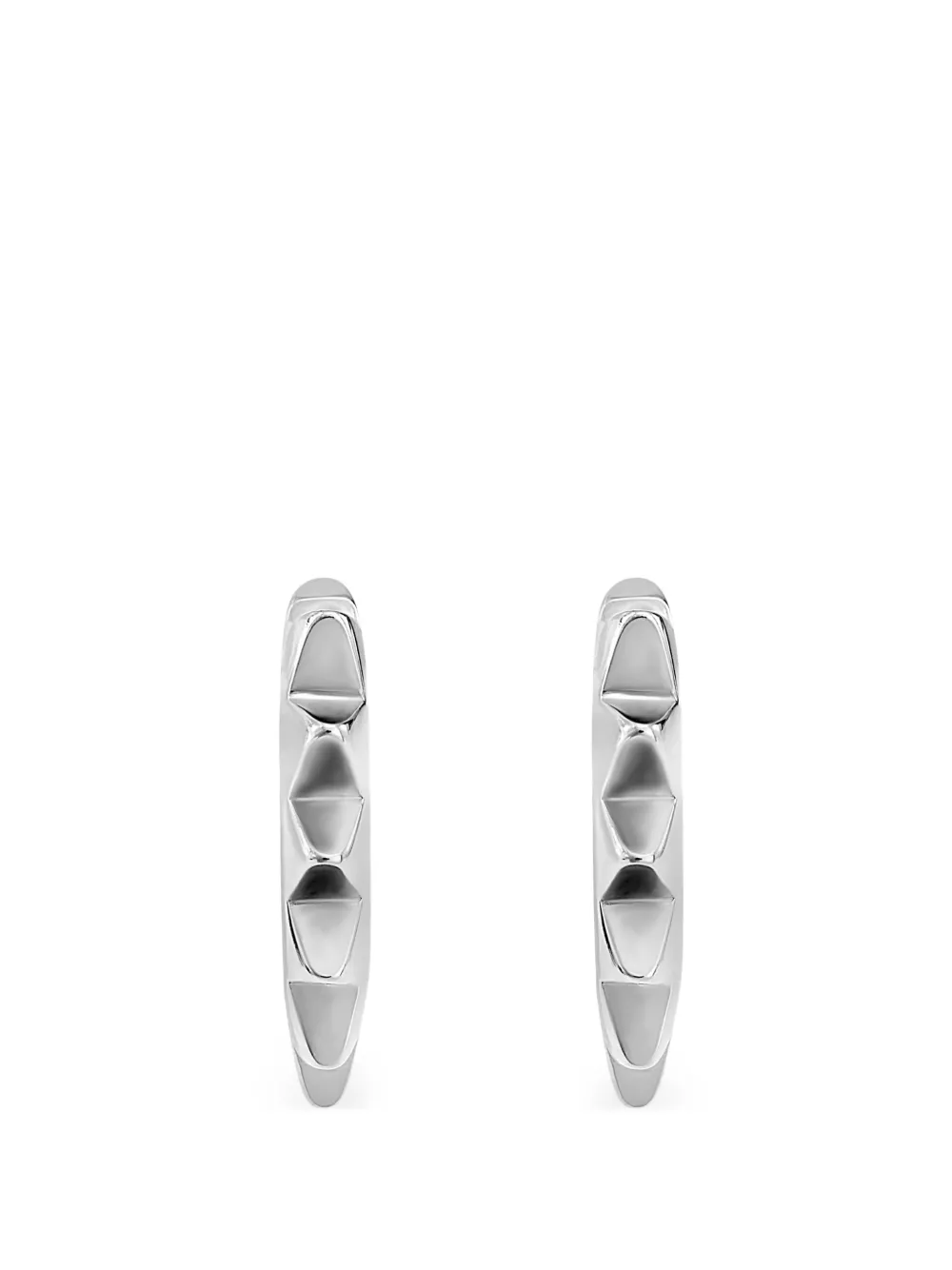 DOWER AND HALL star huggie hoops earrings