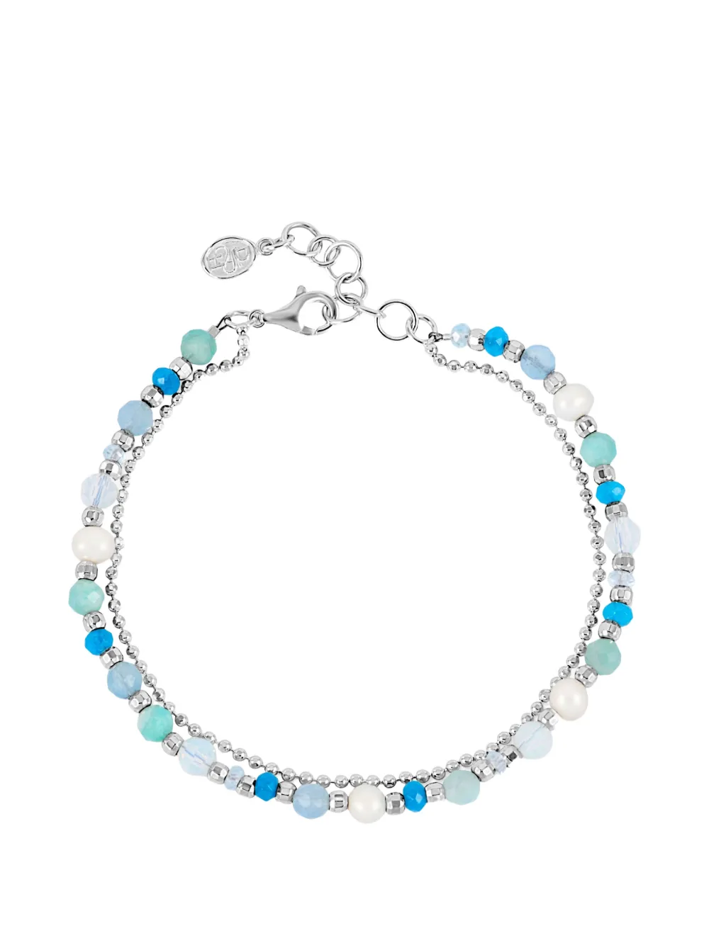DOWER AND HALL Serenity Orissa beaded bracelet · 20.5