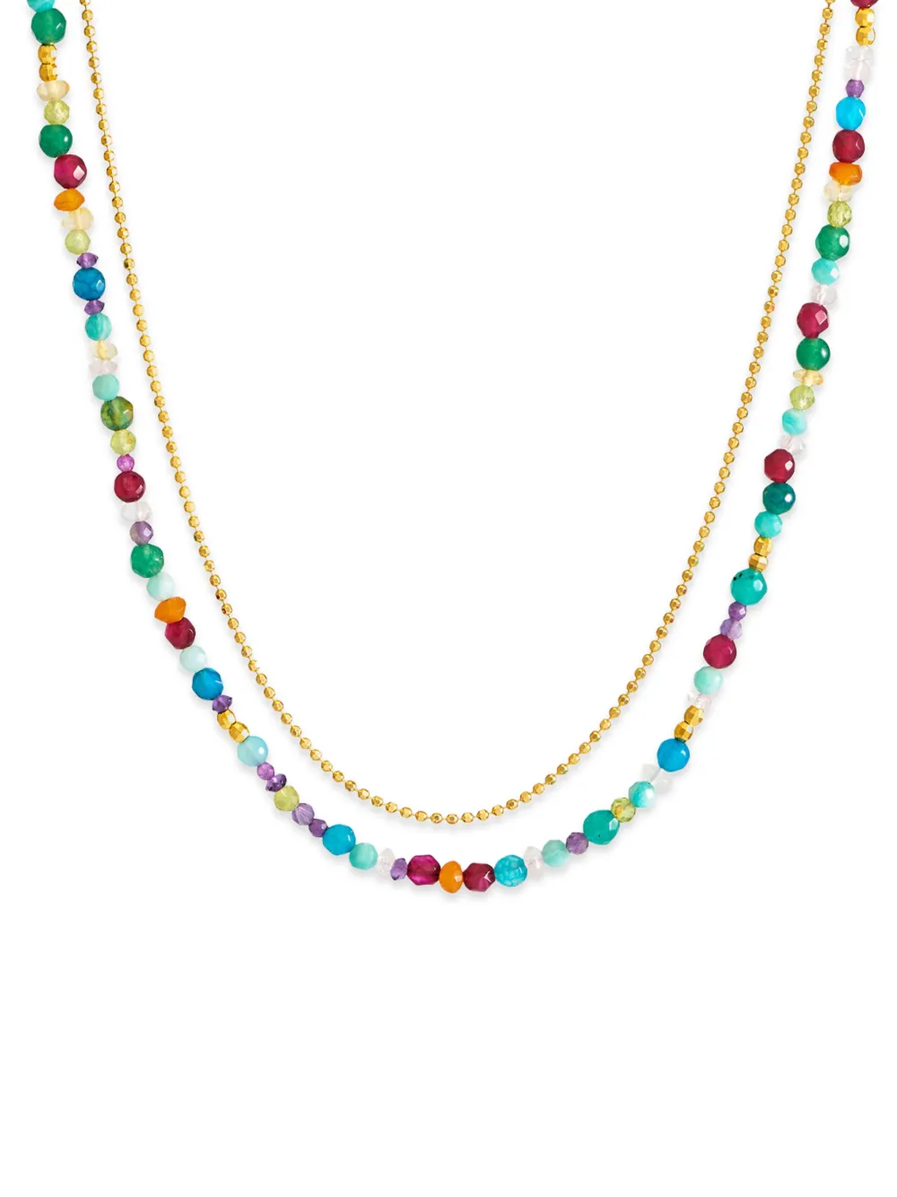 DOWER AND HALL Tutti Frutti Orissa necklace
