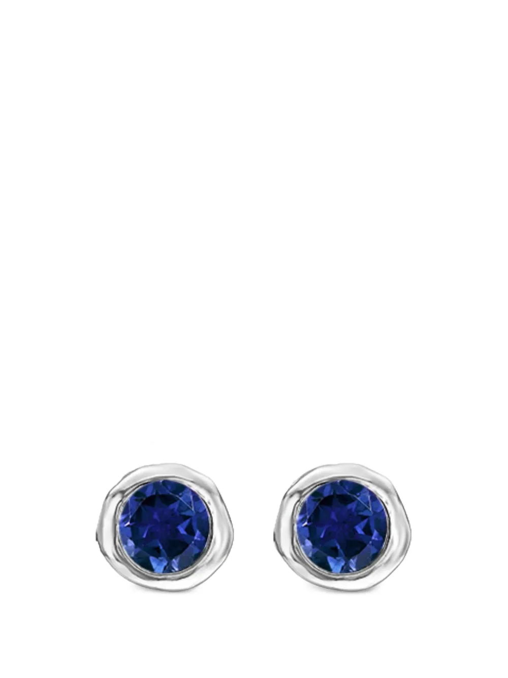 DOWER AND HALL Dewdrop sapphire earrings