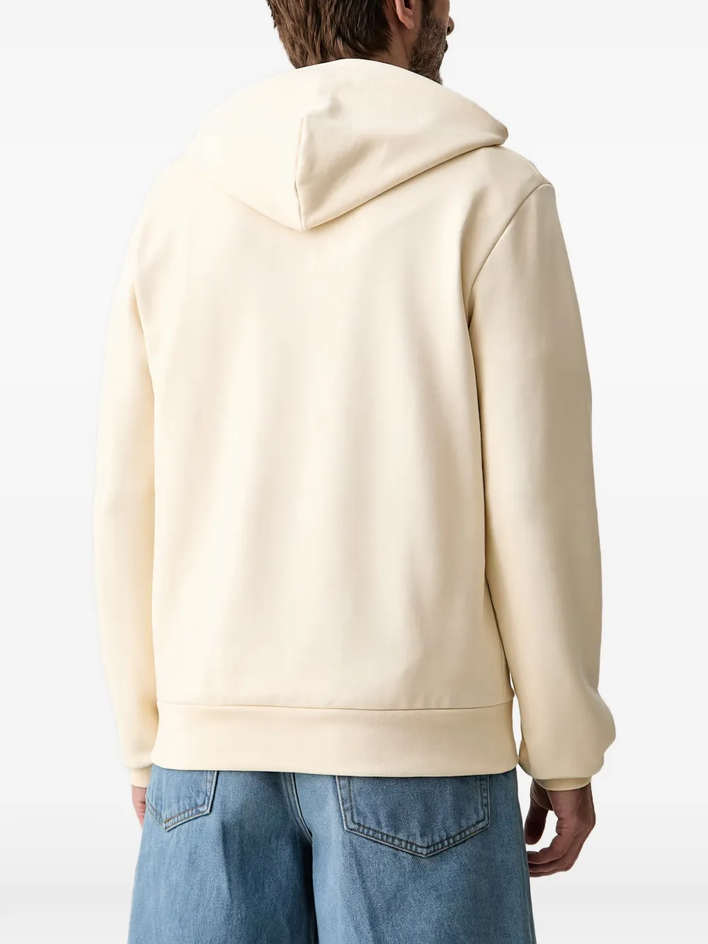Lacoste Hoodie met logopatch Beige