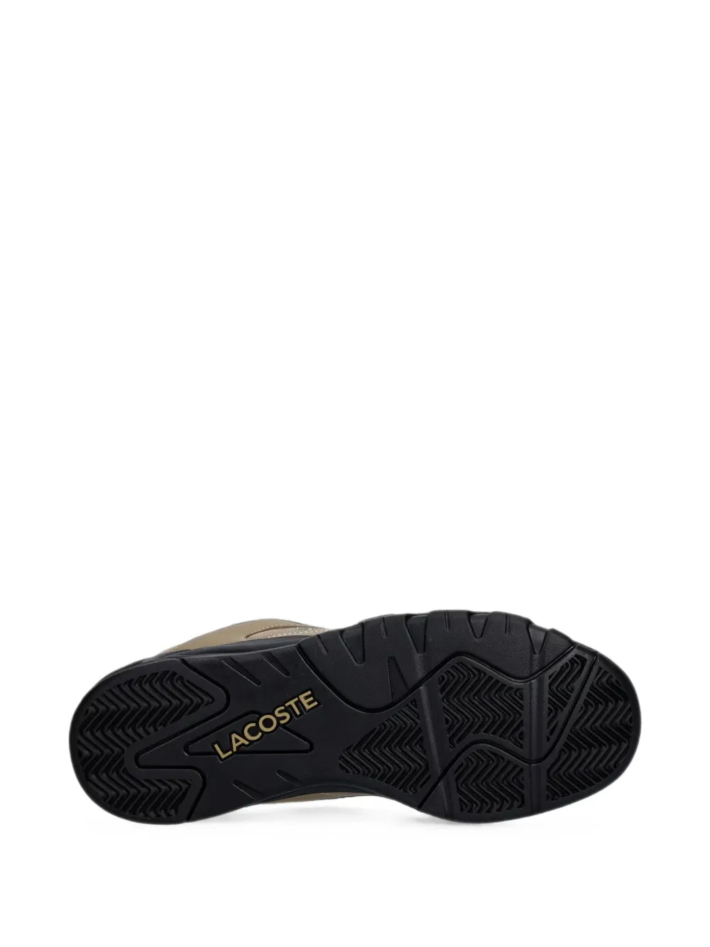 Lacoste Game Trainer Pro touch-strap perforated sneakers Beige