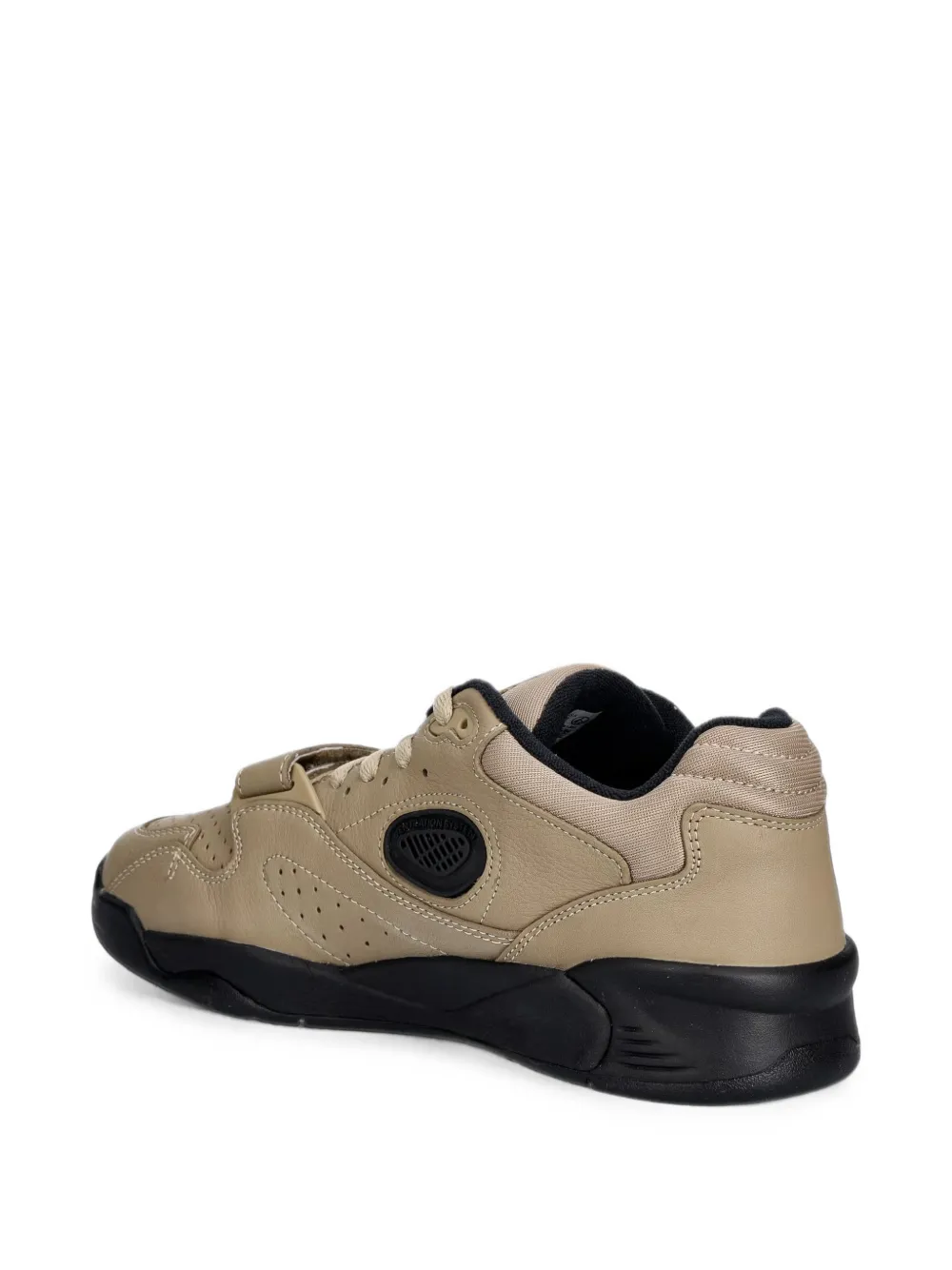 Lacoste Game Trainer Pro touch-strap perforated sneakers Beige