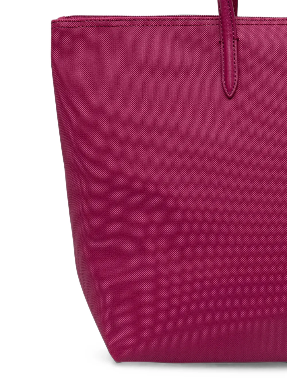 Lacoste Shopper met logopatch Roze