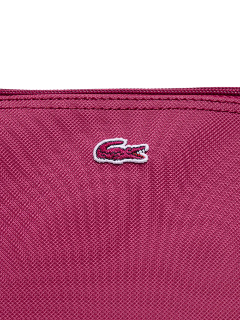 Lacoste Shopper met logopatch Roze