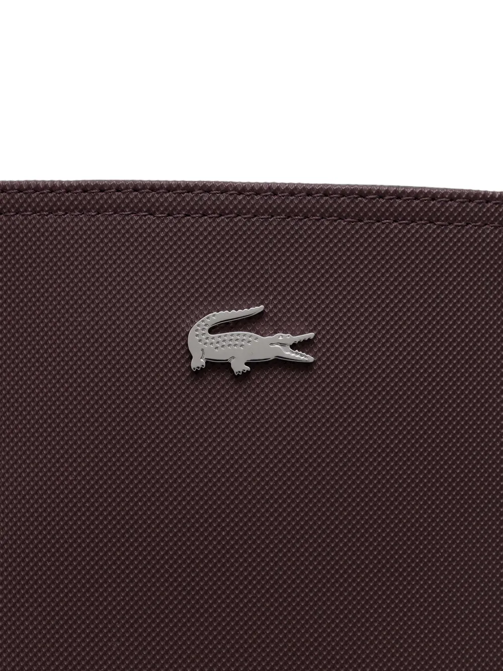 Lacoste Anna omkeerbare shopper met logo-plakkaat Bruin