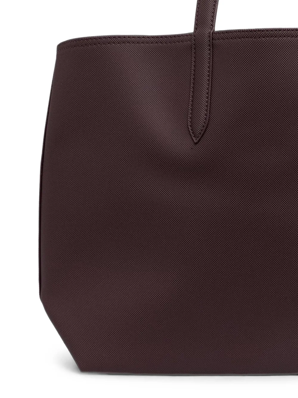 Lacoste Anna omkeerbare shopper met logo-plakkaat Bruin
