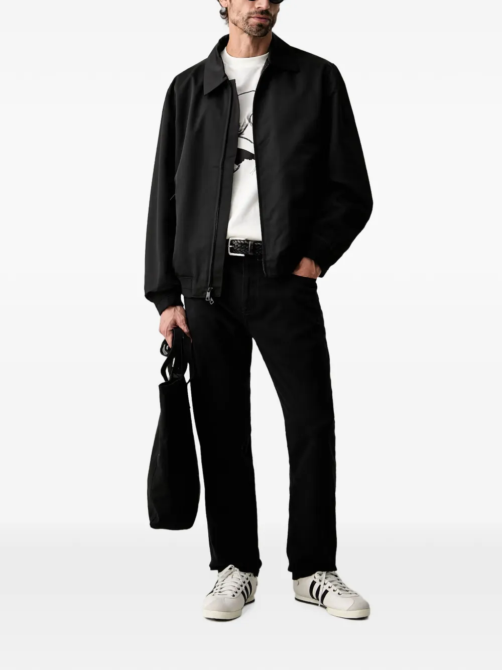 Karl Lagerfeld graphic-print T-shirt Wit