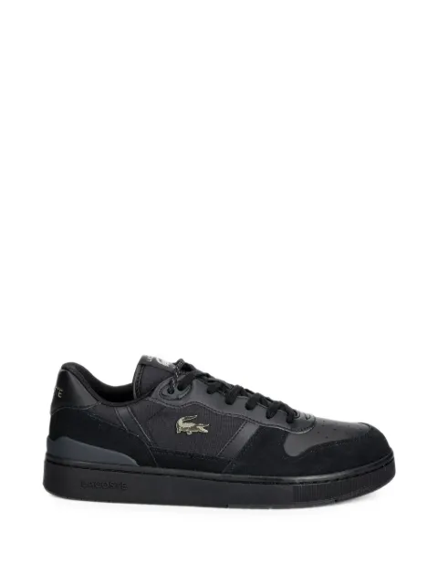Lacoste logo-plaque panelled sneakers