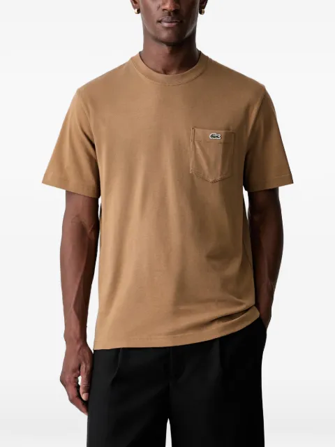 Lacoste T-shirt med påsyet lomme