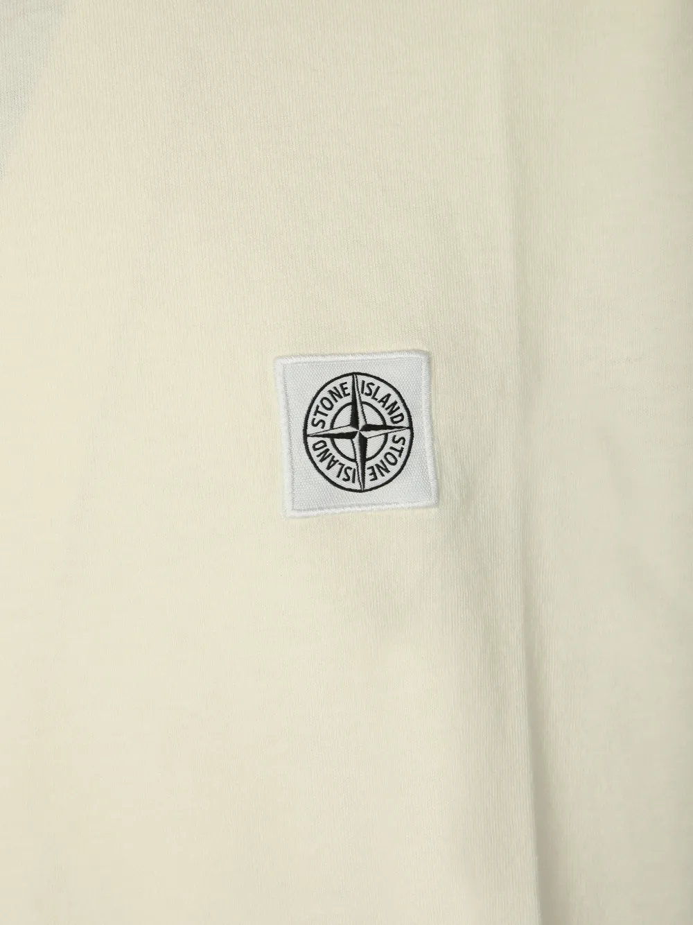 Stone Island 2100030 logo-patch T-shirt Beige