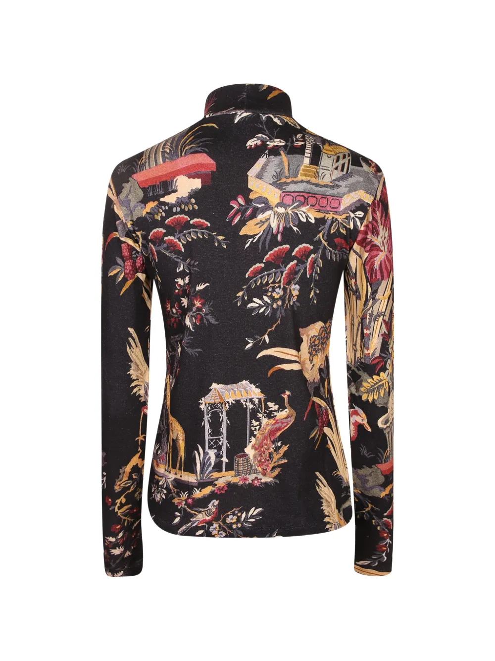 ETRO Top met col Zwart