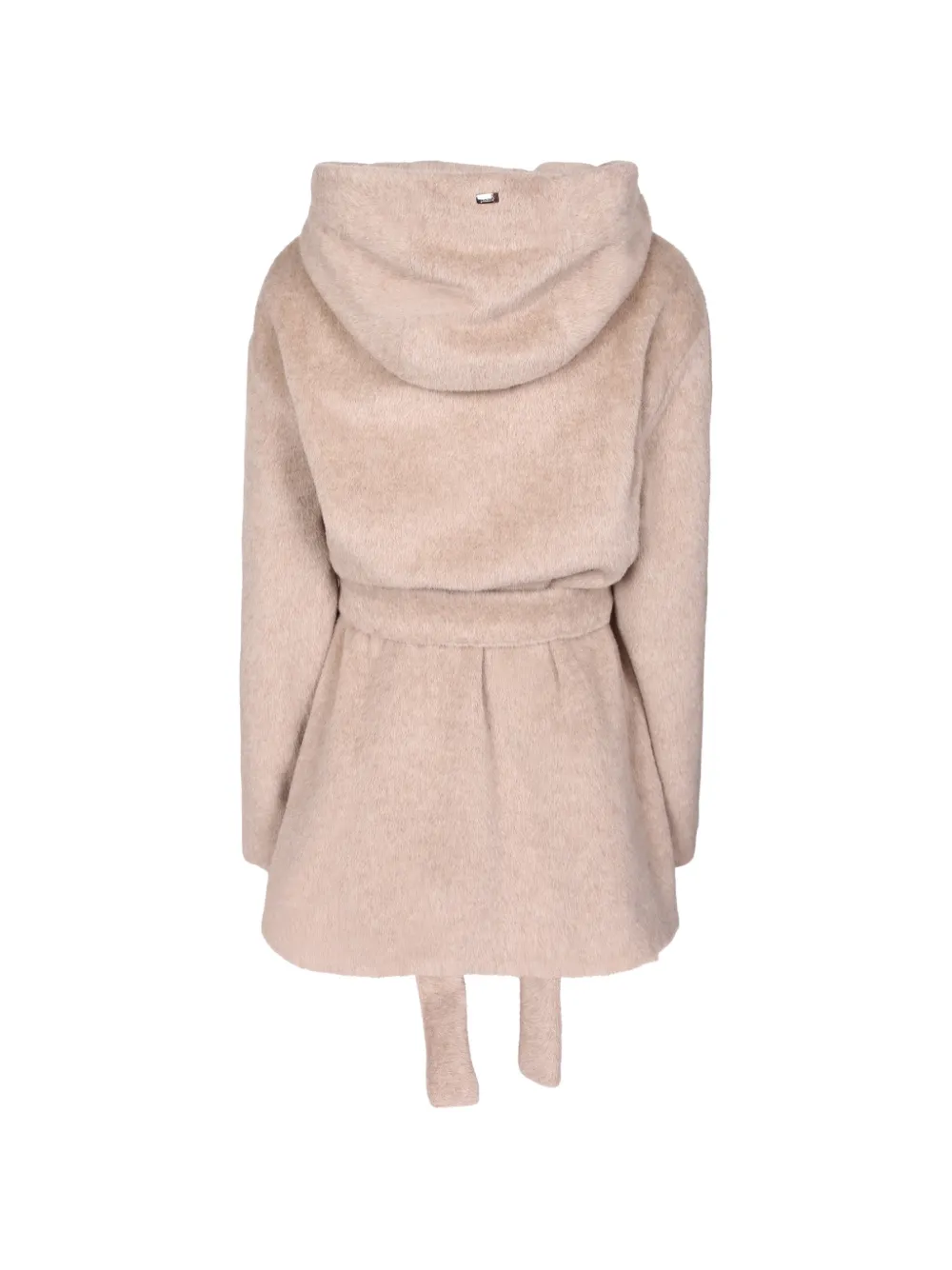 Herno Mantel met ceintuur Beige