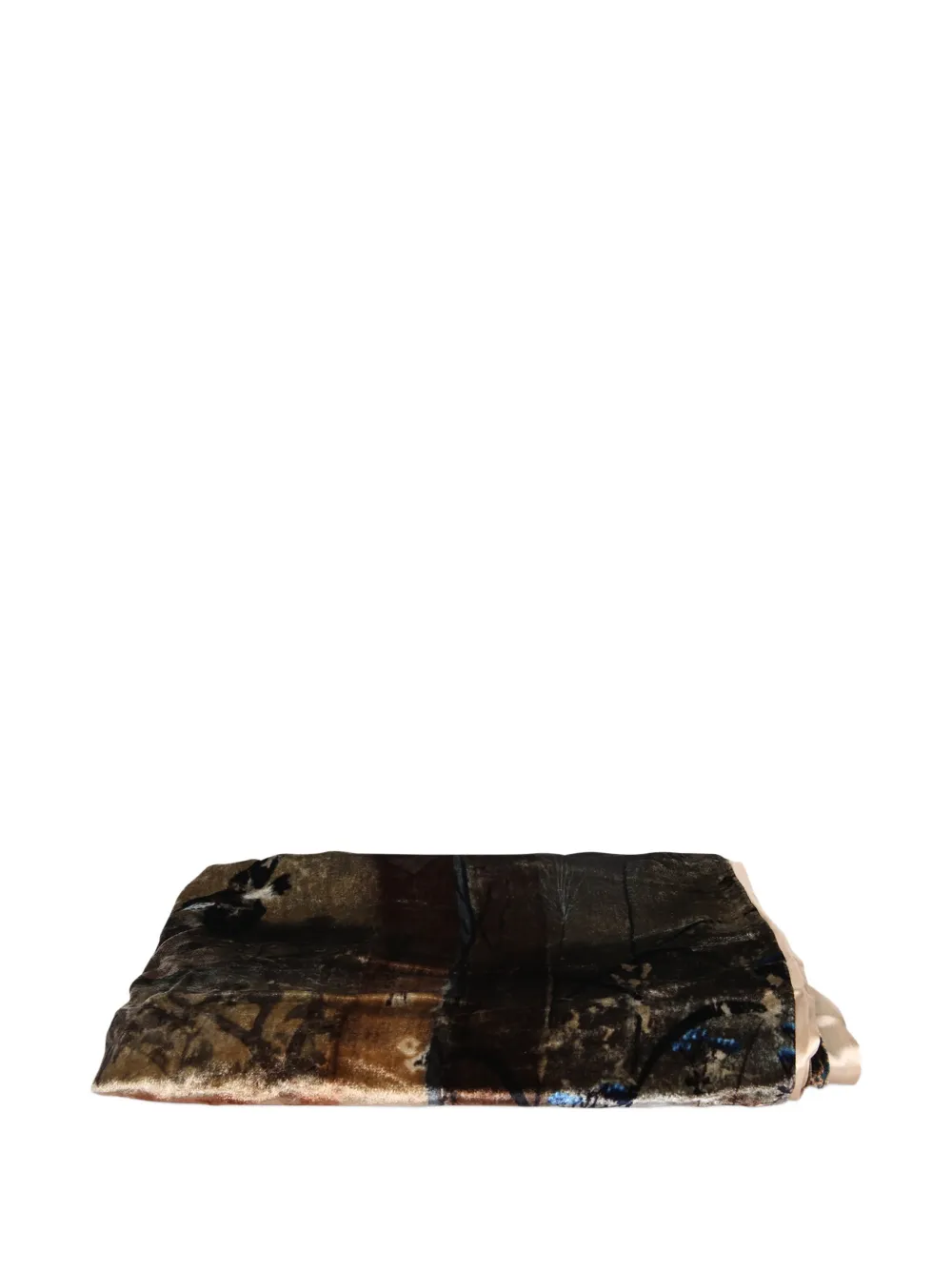 Pierre-Louis Mascia printed velvet scarf