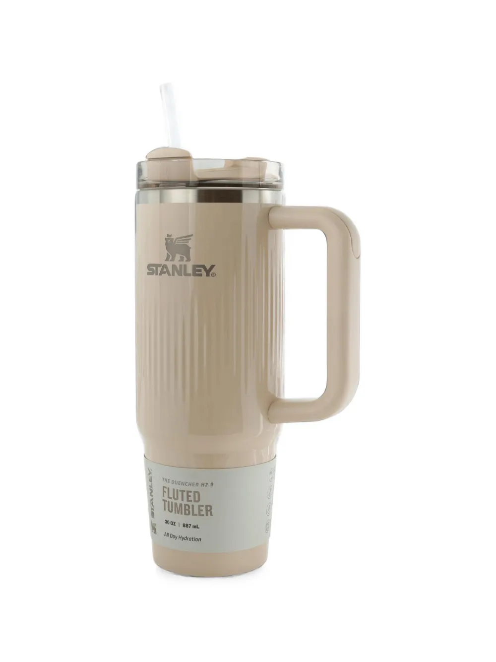 Stanley Quencher H2.0 fluted tumbler (890ml) - Toni neutri