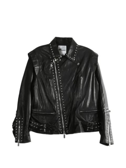 Noir Kei Ninomiya stud-embellished ruffled jacket