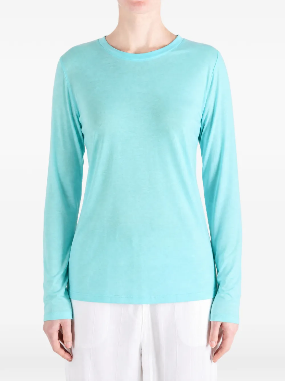 Baserange Long-sleeve T-shirt In Blue