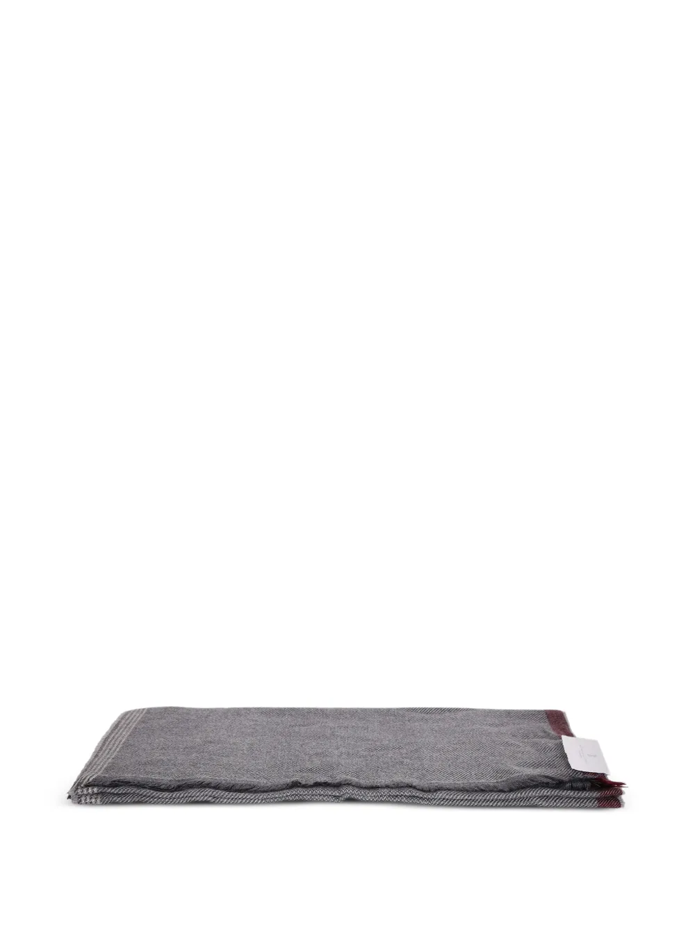 Brunello Cucinelli fringed-edge scarf · One Size