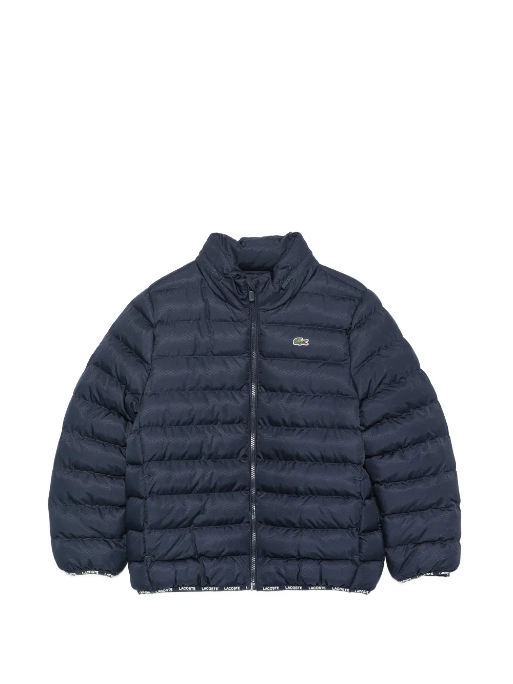 Lacoste Kids Piumino trapuntato con logo - Blu