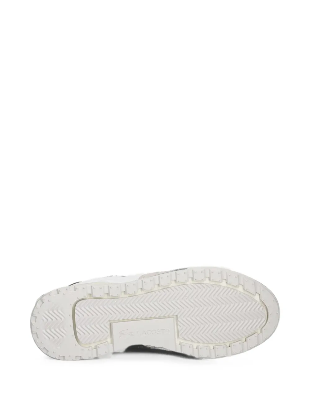 Lacoste Slam Break logo-patch panelled sneakers Wit
