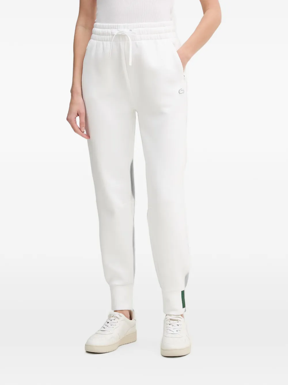 Lacoste logo-patch track pants