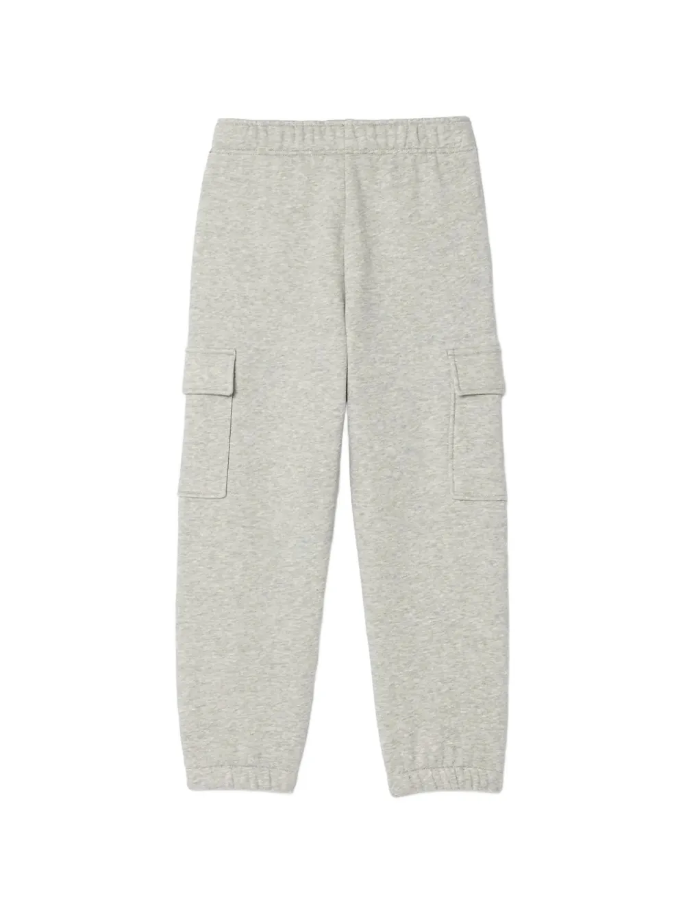 Lacoste Kids logo-patch cargo pants Grijs