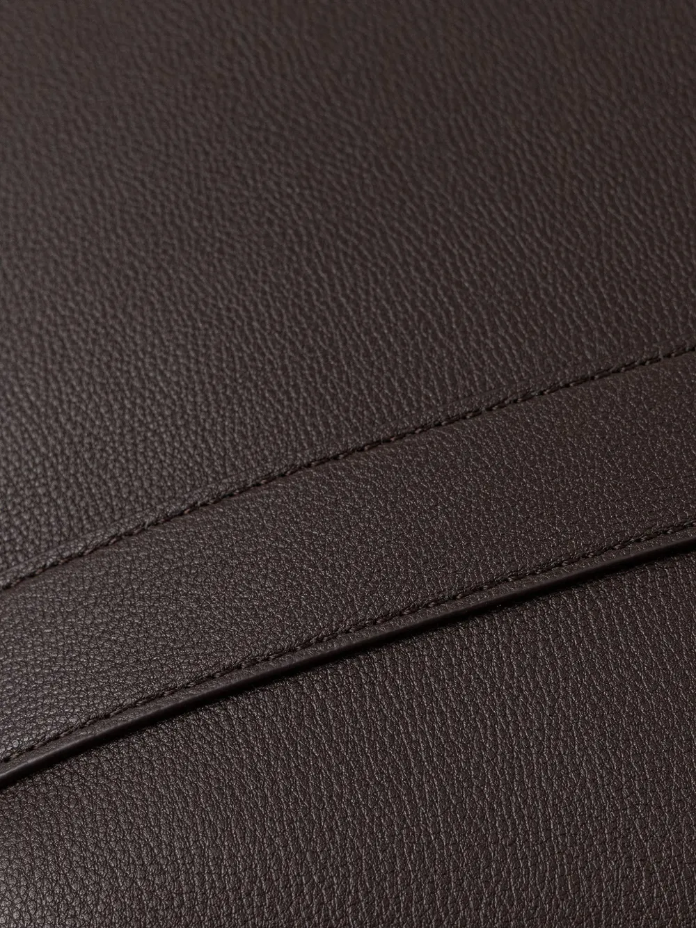 Lacoste shopper met bewerkte textuur en logoplakkaat Bruin