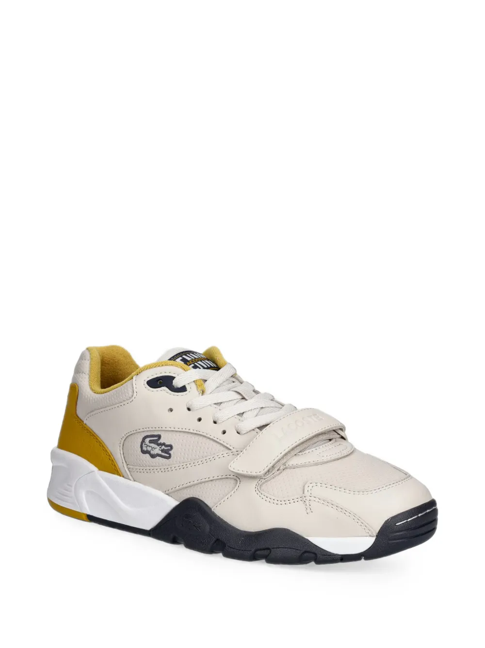 Lacoste Game Trainer Pro touch-strap sneakers Beige
