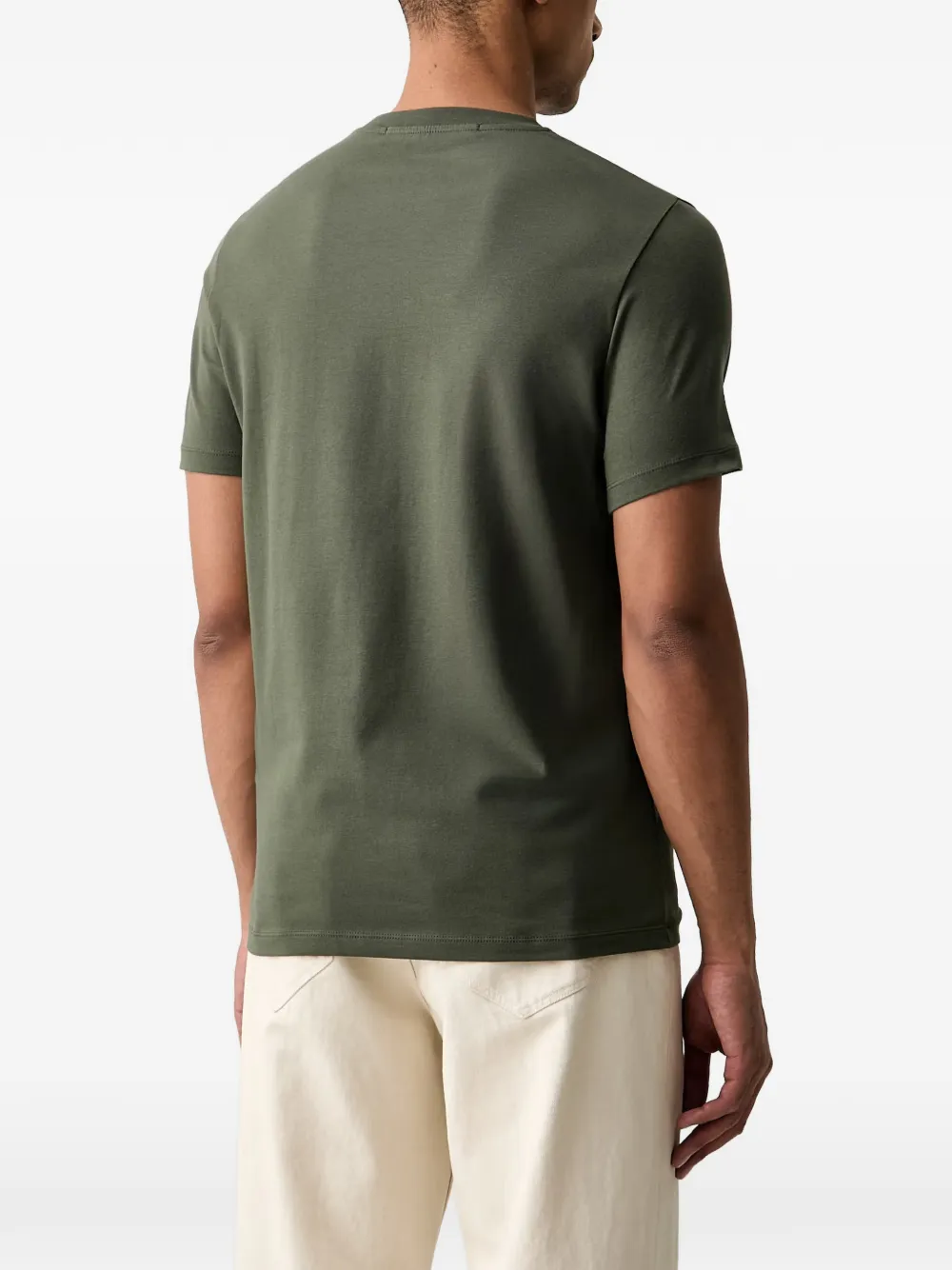Karl Lagerfeld T-shirt met logoprint Groen