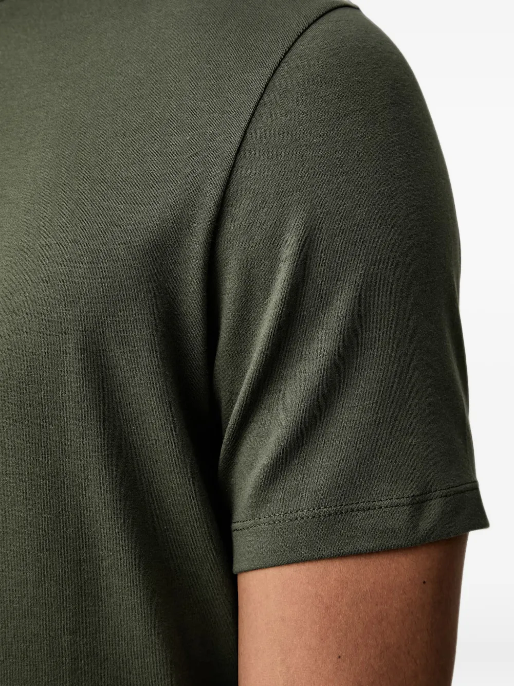 Karl Lagerfeld T-shirt met logoprint Groen