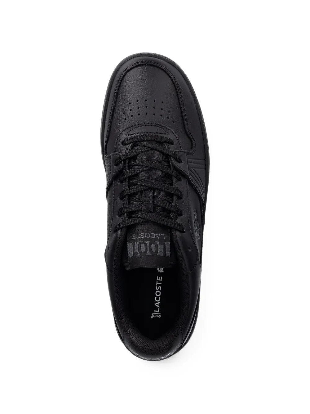 Lacoste L001 Set logo-patch sneakers Zwart