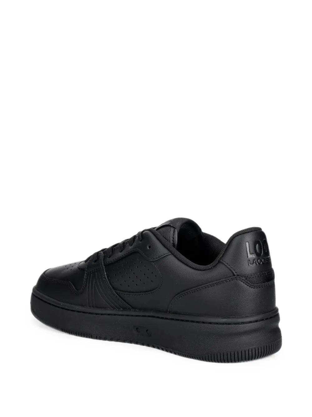 Lacoste L001 Set logo-patch sneakers Zwart