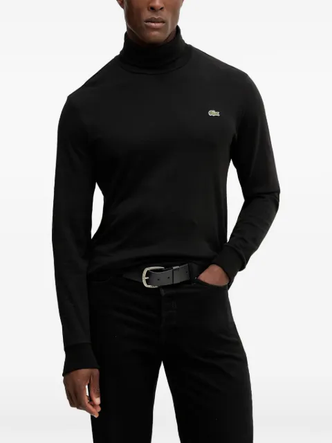 Lacoste roll-neck long-sleeve T-shirt