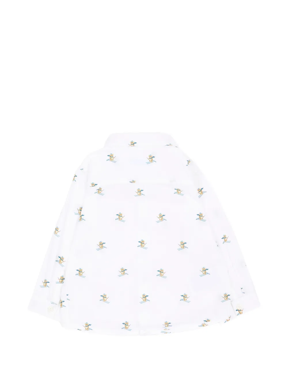 Mayoral Shirt met grafische print Wit