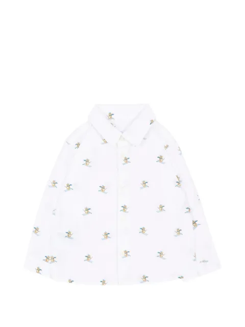 Mayoral graphic-print long-sleeve shirt