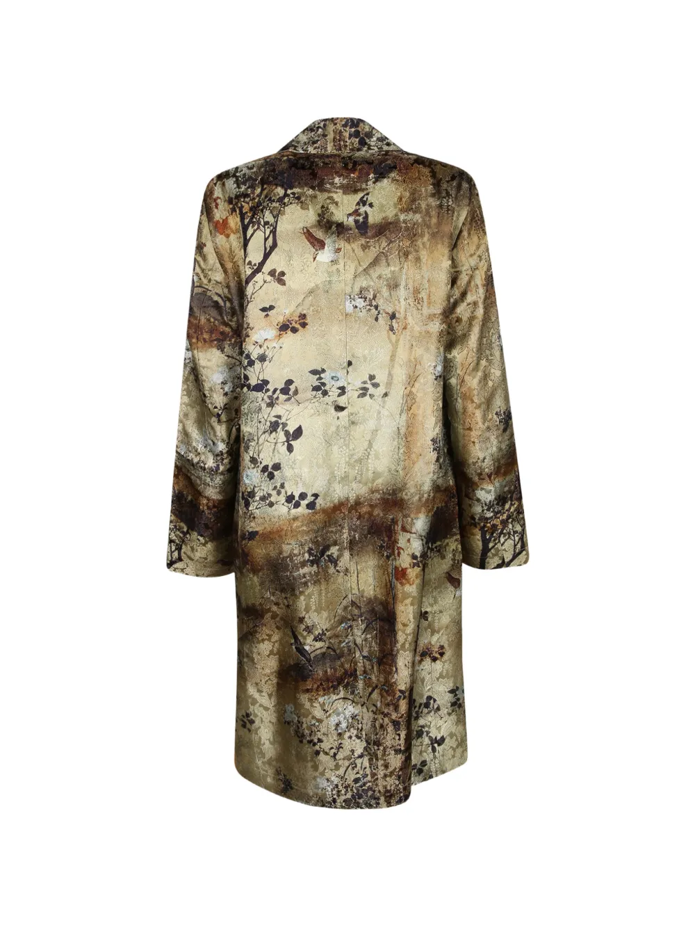 Pierre-Louis Mascia Jas met bloemen-print en jacquard Beige