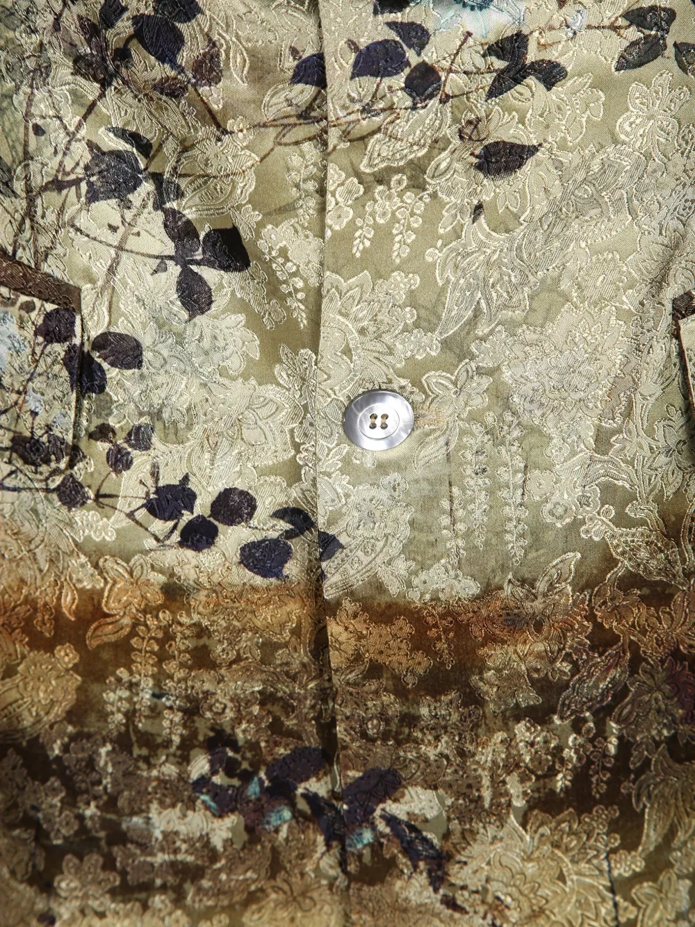 Pierre-Louis Mascia Jas met bloemen-print en jacquard Beige